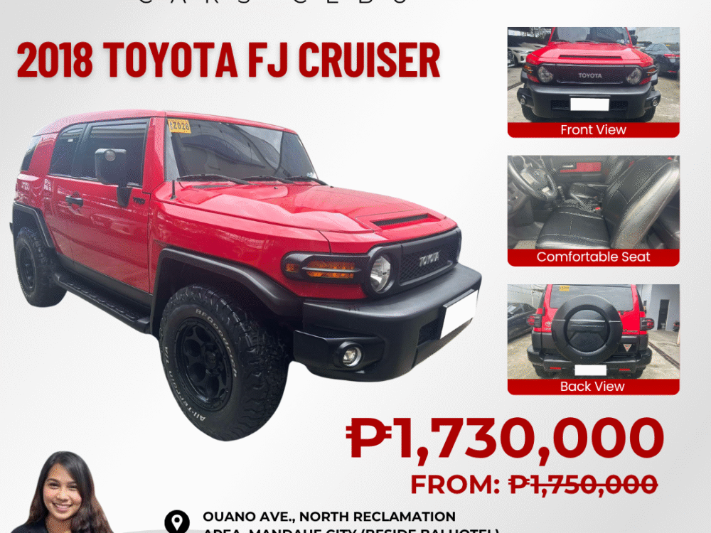 2017 TOYOTA FJ CRUISER 4.0L AUTOMATIC TRANSMISSION