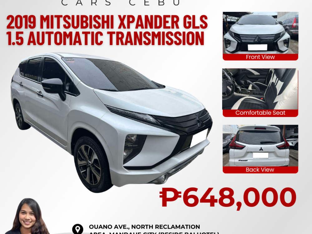 2019 MITSUBISHI XPANDER GLS 1.5 AUTOMATIC TRANSMISSION