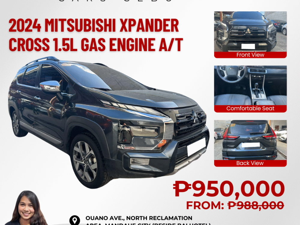 2024 MITSUBISHI XPANDER CROSS 1.5L AUTOMATIC TRANSMISSION