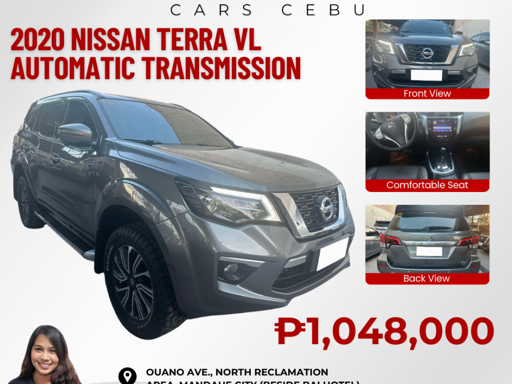 2020 NISSAN TERRA VL AUTOMATIC TRANSMISSION