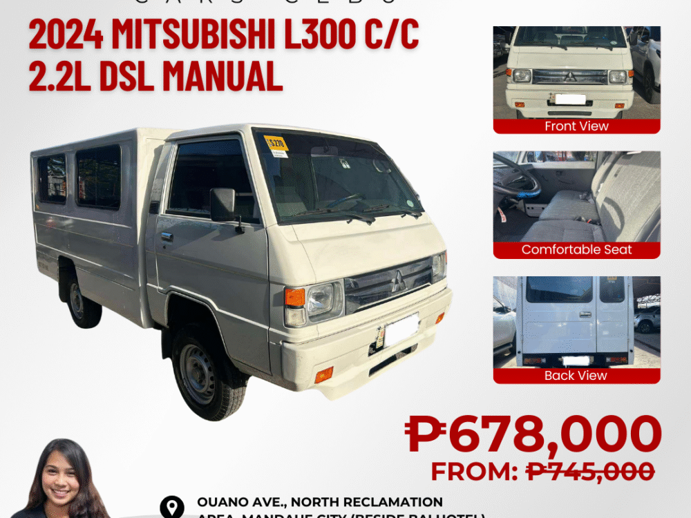2024 MITSUBISHI L300 MT AUTOMATIC TRANSMISSION