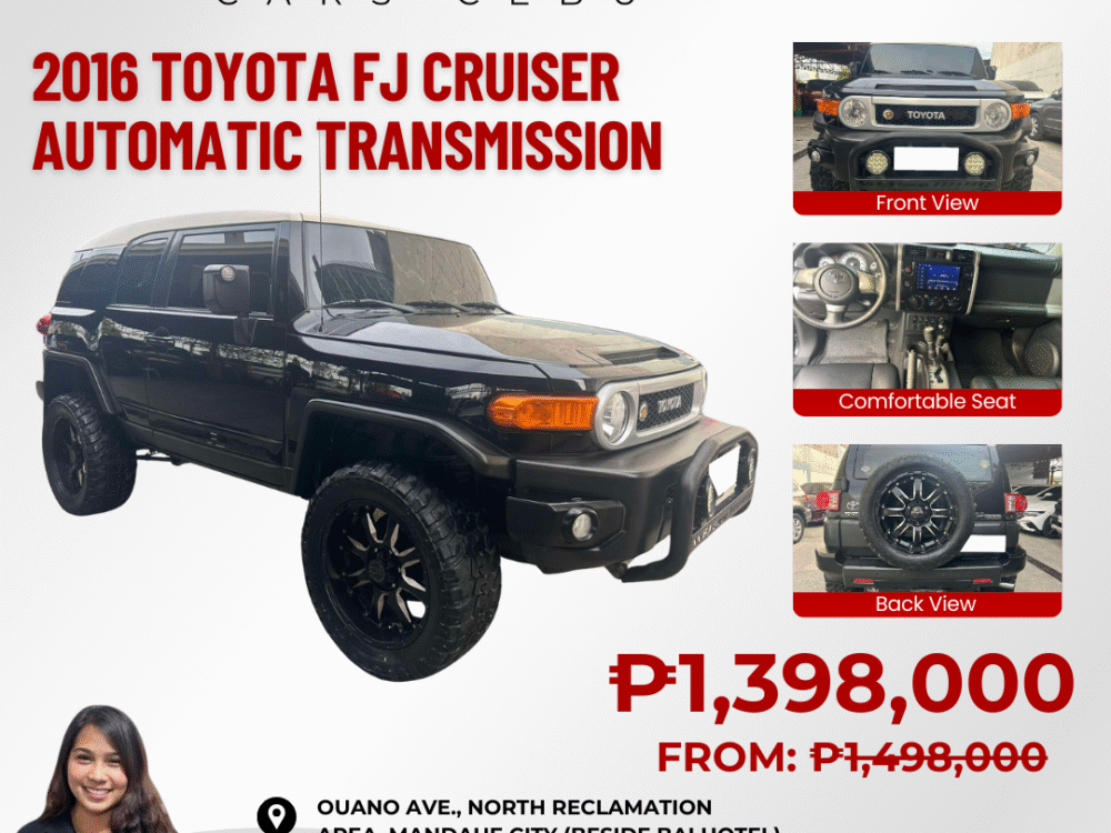 2016 TOYOTA FJ CRUISER AUTOMATIC TRANSMISSION