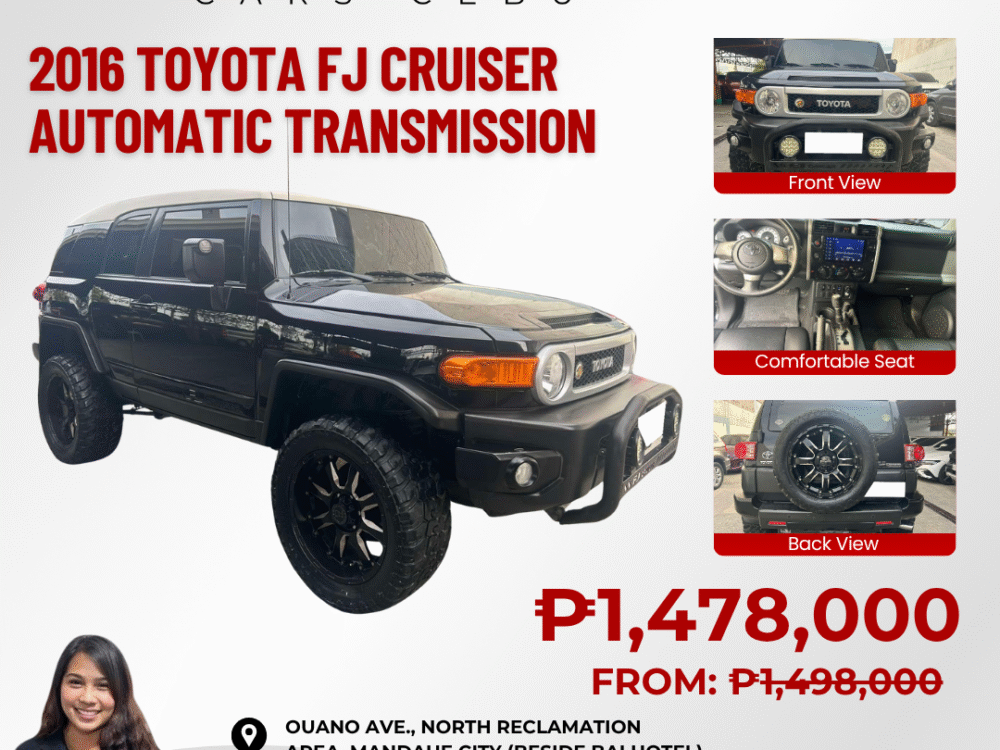 2016 TOYOTA FJ CRUISER AUTOMATIC TRANSMISSION