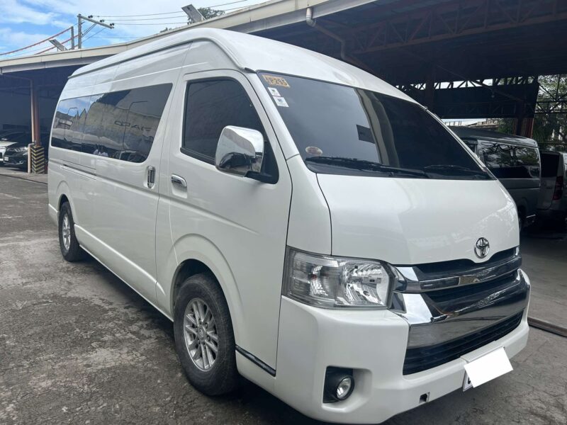 2018 TOYOTA HIACE SUPER GRANDIA LXV 3.0L DSL AUTOMATIC TRANSMISSION