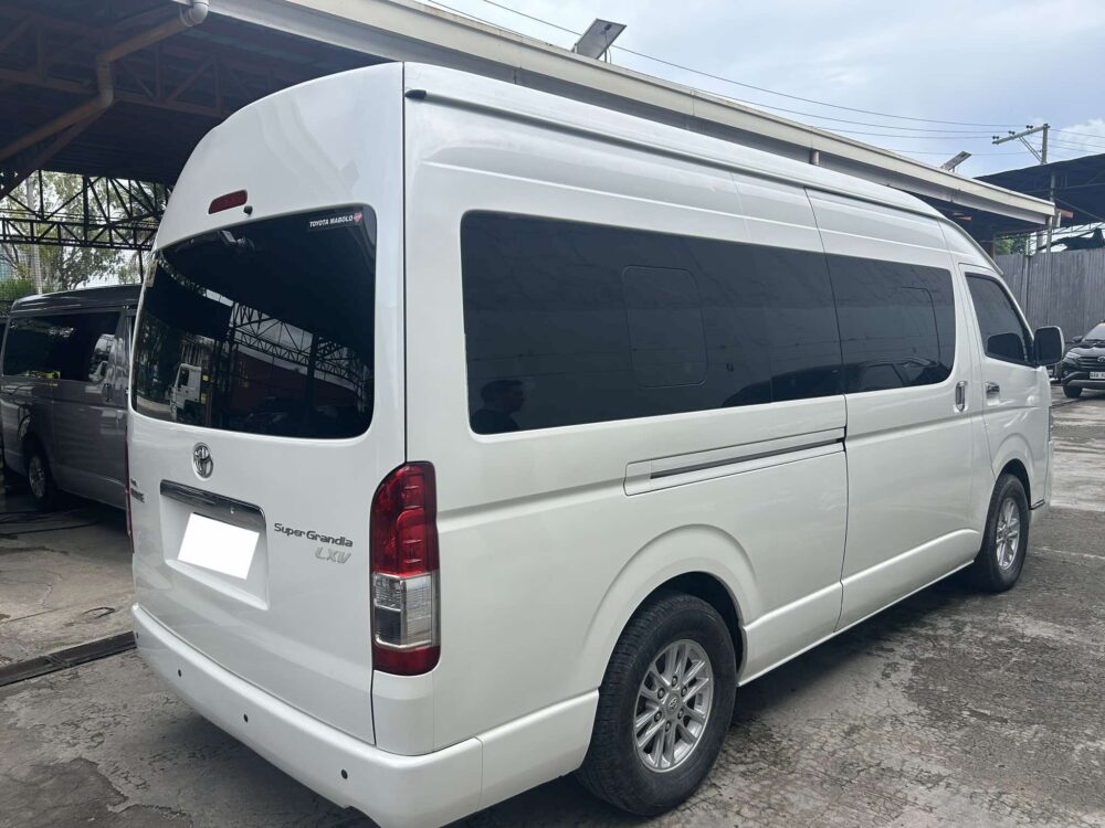 2018 TOYOTA HIACE SUPER GRANDIA LXV 3.0L DSL AUTOMATIC TRANSMISSION