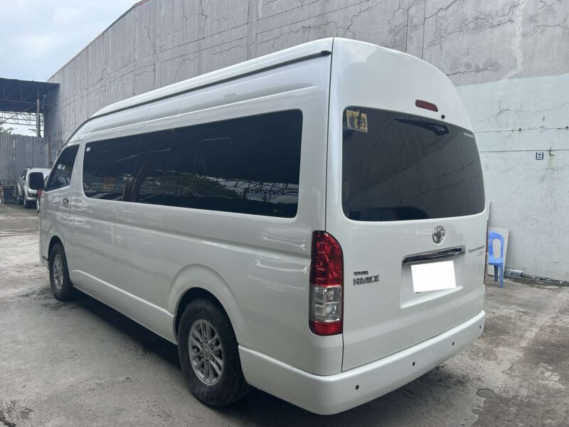 2018 TOYOTA HIACE SUPER GRANDIA LXV 3.0L DSL AUTOMATIC TRANSMISSION