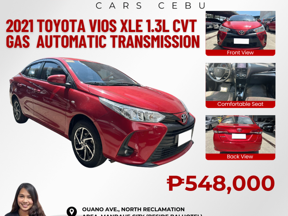 2021 TOYOTA VIOS XLE 1.3L CVT AUTOMATIC TRANSMISSION