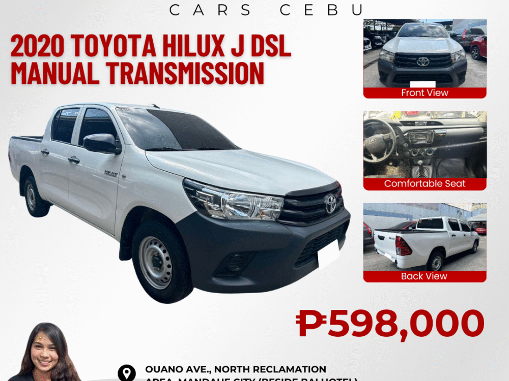 2020 TOYOTA HILUX J MANUAL TRANSMISSION