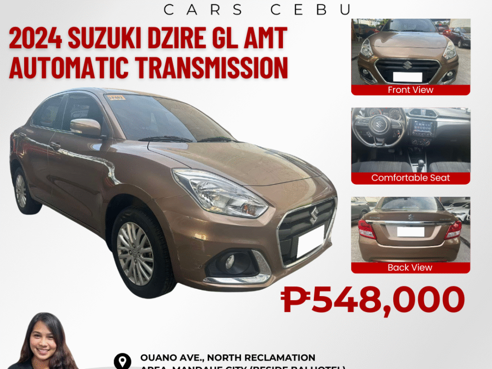 2024 SUZUKI DZIRE GL AMT AUTOMATIC TRANSMISSION