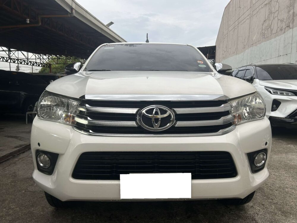 2016 TOYOTA HILUX G MANUAL TRANSMISSION