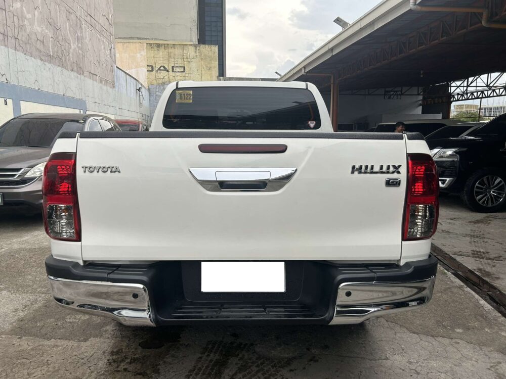 2016 TOYOTA HILUX G MANUAL TRANSMISSION