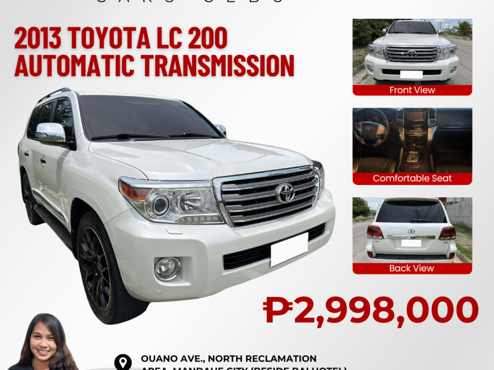 2013 TOYOTA LC 200 AUTOMATIC TRANSMISSION