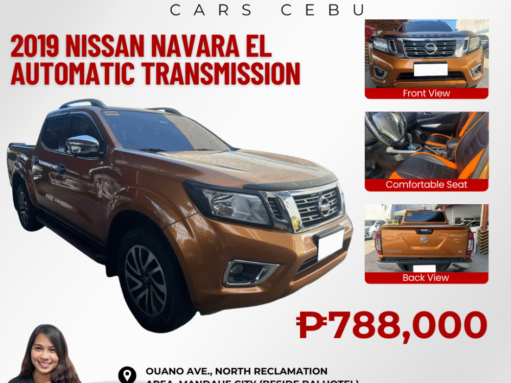 2019 NISSAN NAVARA EL AUTOMATIC TRANSMISSION