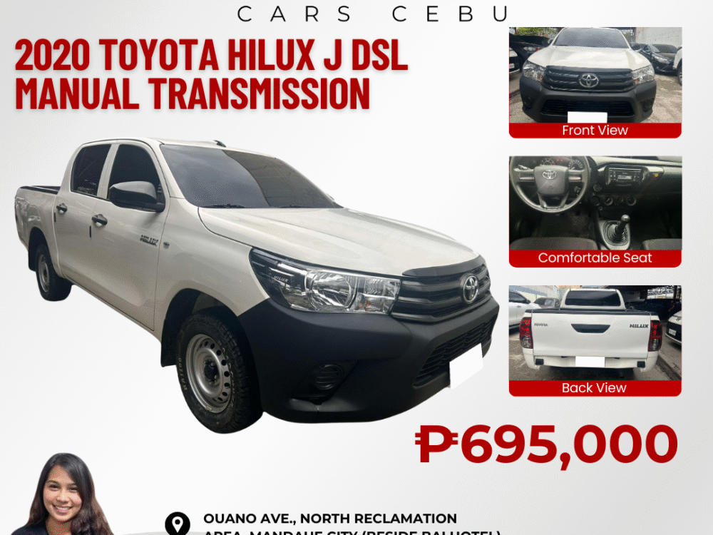2020 TOYOTA HILUX J DSL MANUAL TRANSMISSION