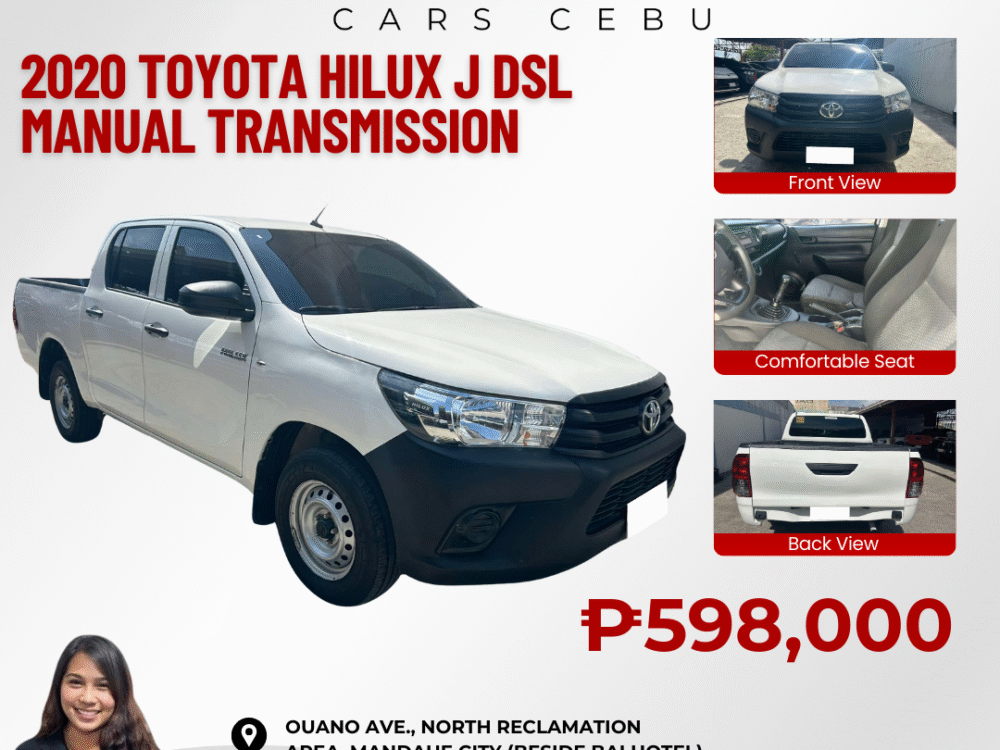 2020 TOYOTA HILUX J DSL MANUAL TRANSMISSION