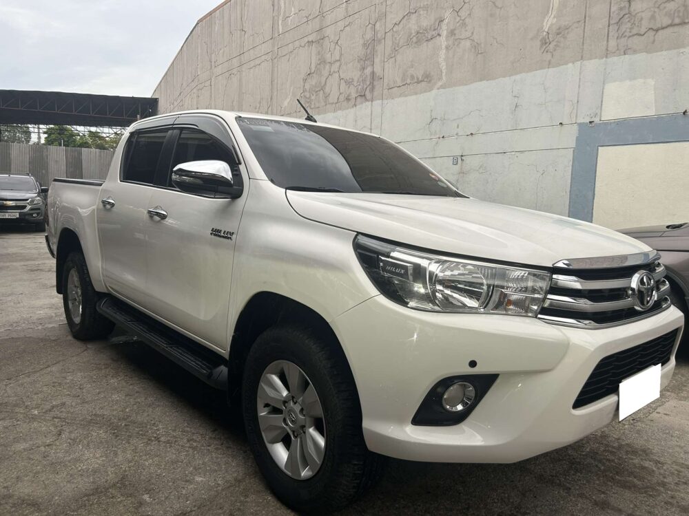 2016 TOYOTA HILUX G MANUAL TRANSMISSION