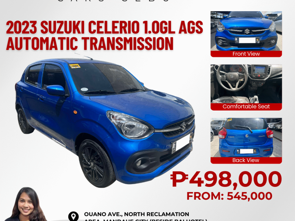 2023 SUZUKI CELERIO 1.0GL AGS AUTOMATIC TRANSMISSION