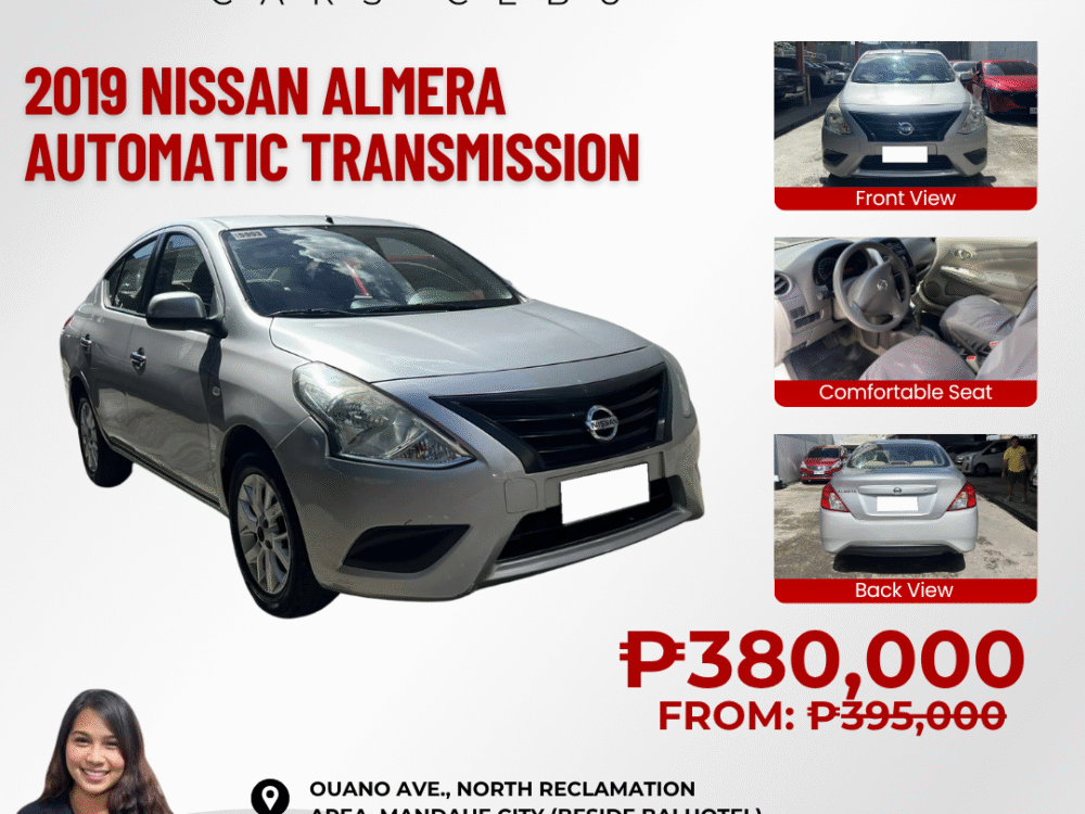 2019 NISSAN ALMERA AUTOMATIC TRANSMISSION