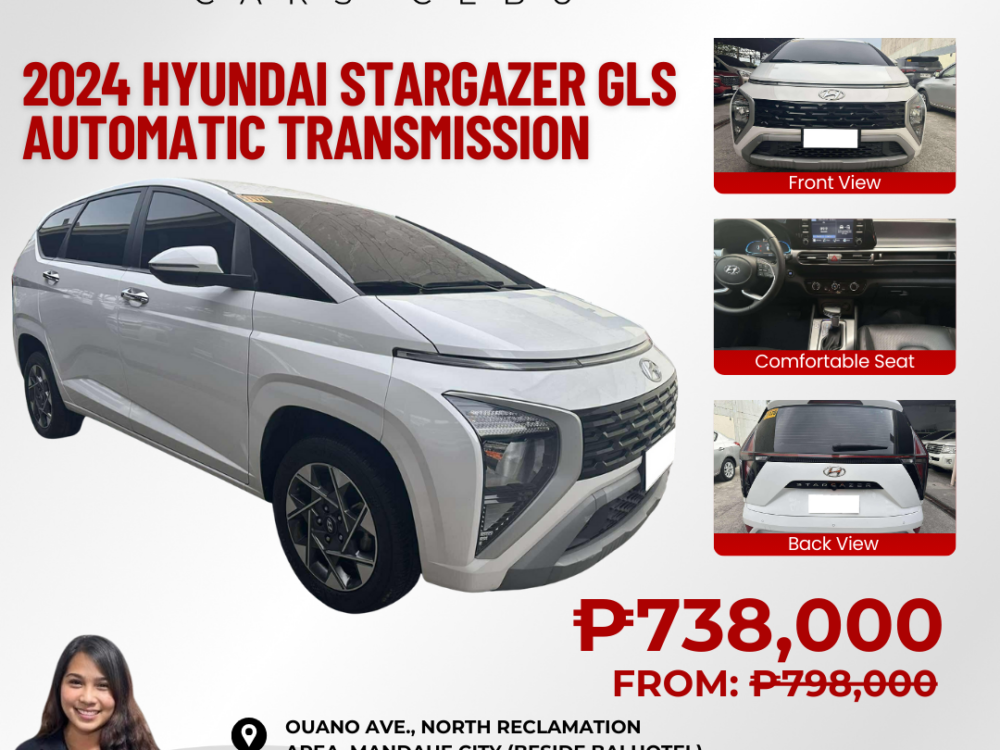 2024 HYUNDAI STARGAZER GLS AUTOMATIC TRANSMISSION