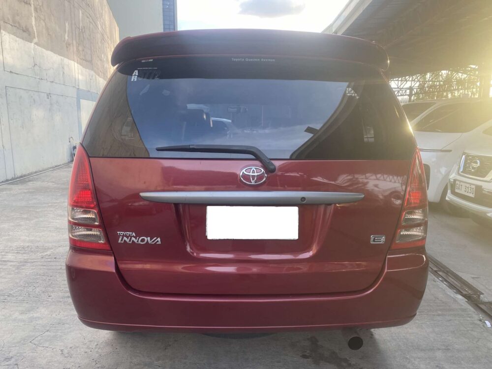 2008 TOYOTA INNOVA E 2.0L GASOLINE AUTOMATIC TRANSMISSION