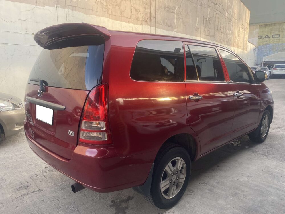 2008 TOYOTA INNOVA E 2.0L GASOLINE AUTOMATIC TRANSMISSION