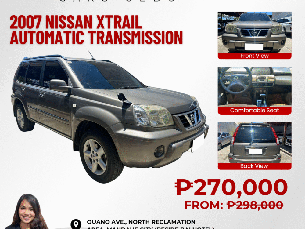 2007 NISSAN XTRAIL AUTOMATIC TRANSMISSION