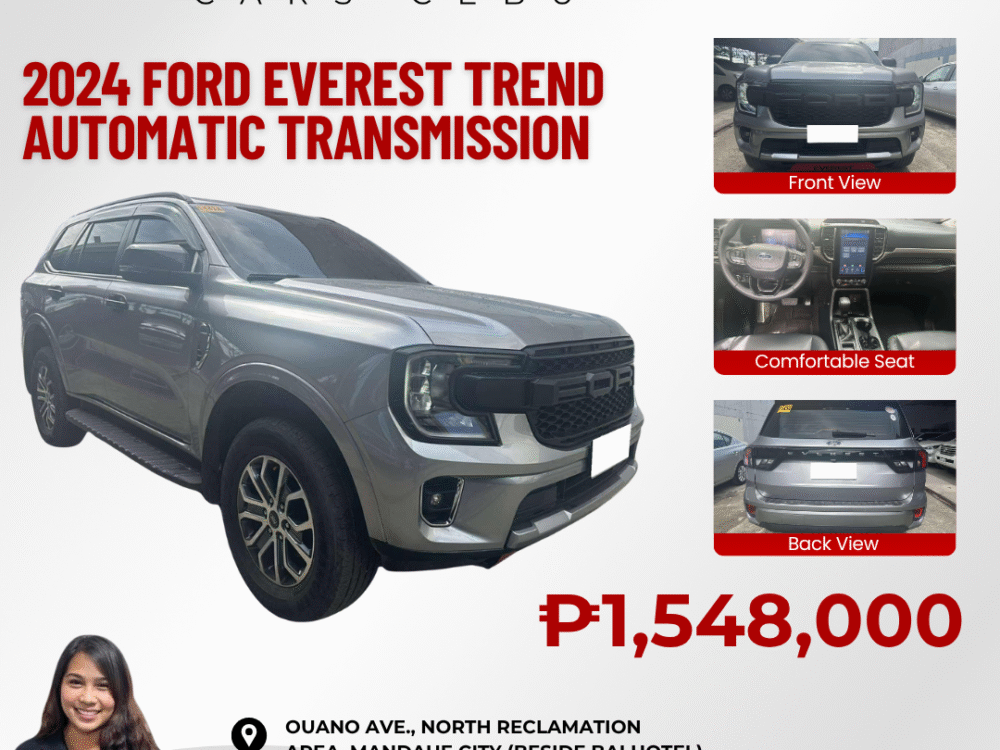 2024 FORD EVEREST TREND AUTOMATIC TRANSMISSION