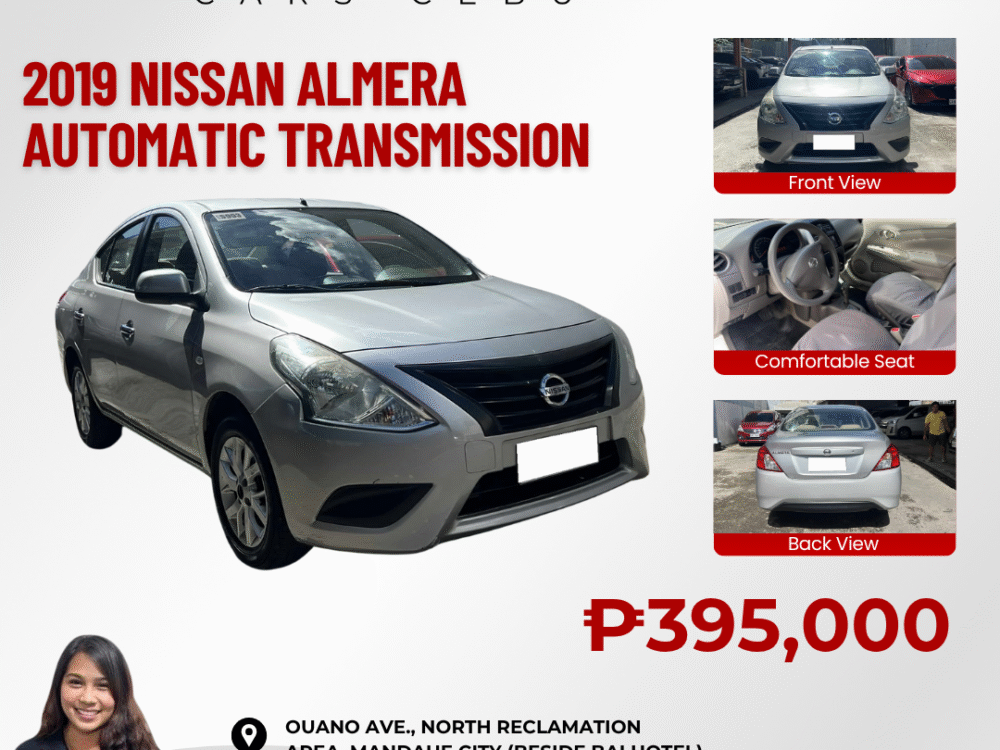 2019 NISSAN ALMERA AUTOMATIC TRANSMISSION
