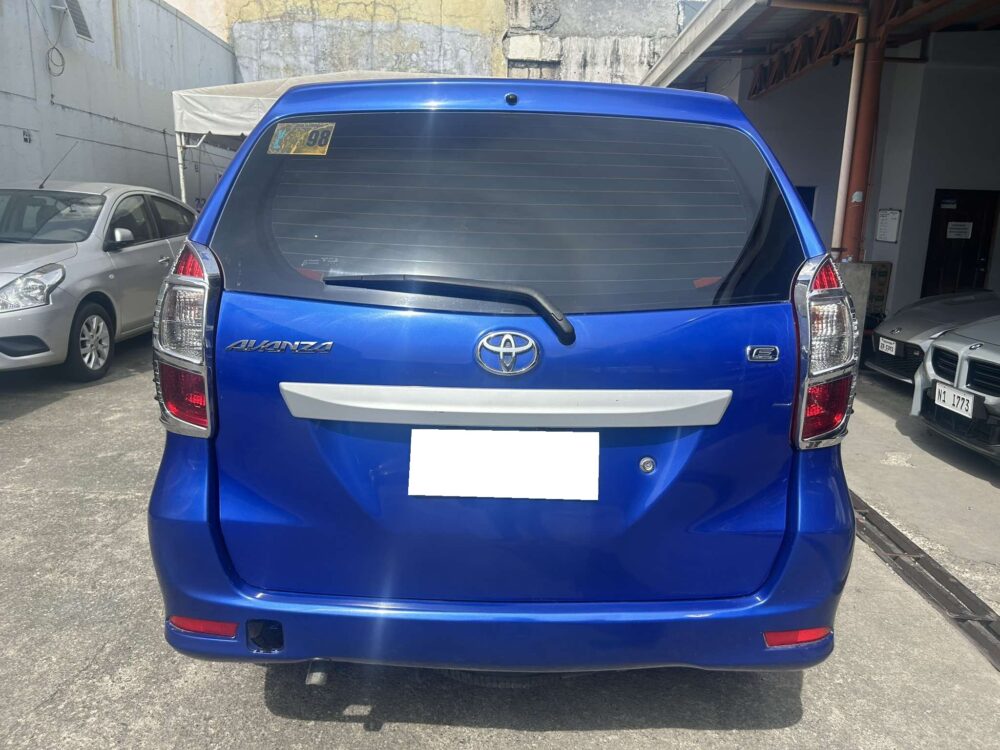 2017 TOYOTA AVANZA E MANUAL TRANSMISSION