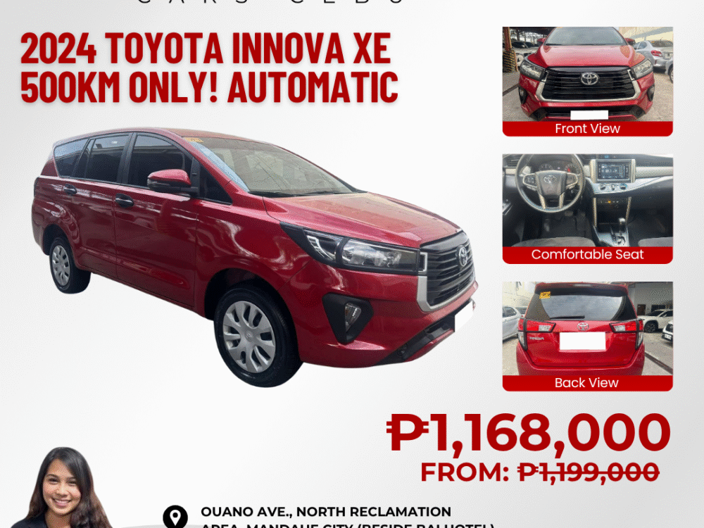 2024 TOYOTA INNOVA E 2.8L AUTOMATIC TRANSMISSION