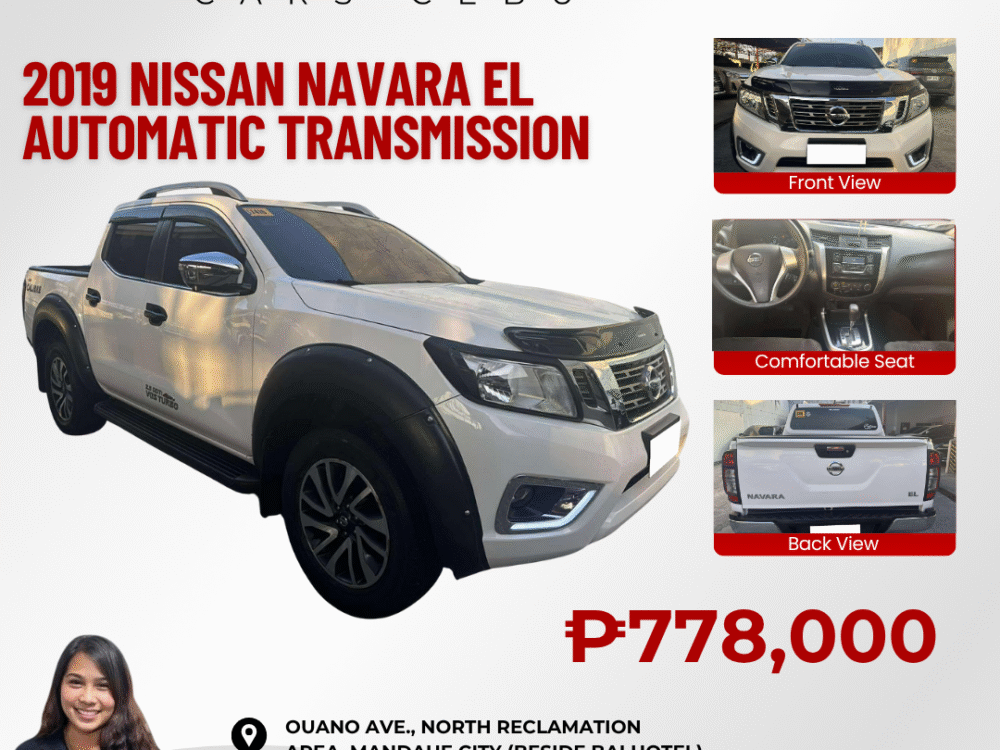 2019 NISSAN NAVARA EL 39TKM ONLY AUTOMATIC TRANSMISSION