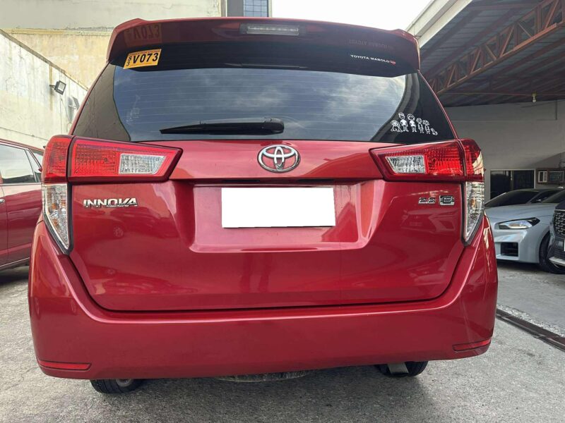 2022 ACQ TOYOTA INNOVA E AUTOMATIC TRANSMISSION