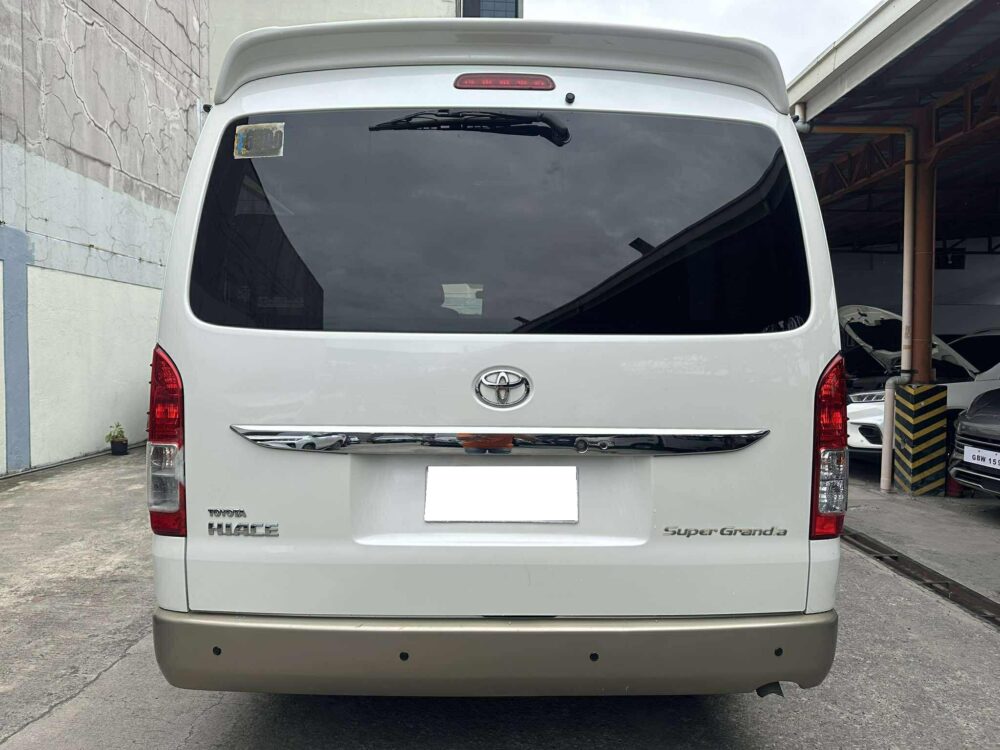 2016 TOYOTA HI ACE SUPER GRANDIA AUTOMATIC TRANSMISSION