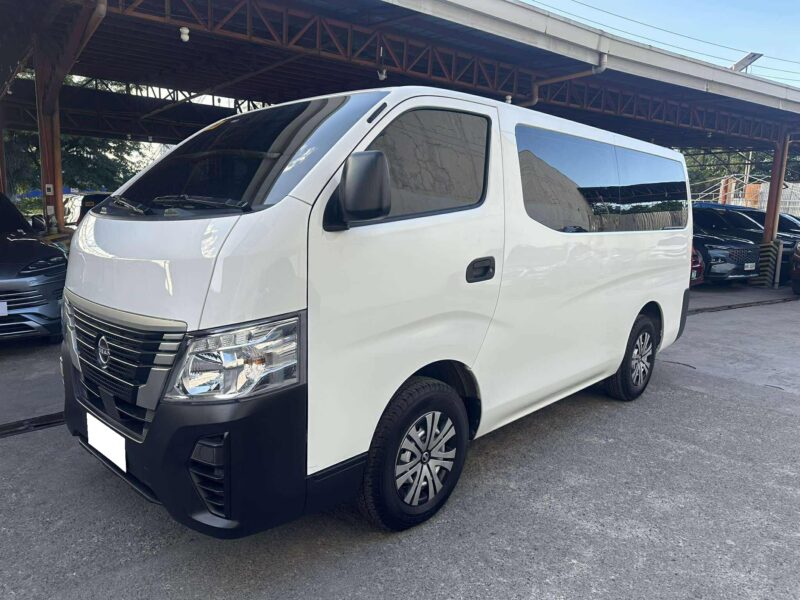 2024 NISSAN URVAN 3TKM ONLY MANUAL TRANSMISSION
