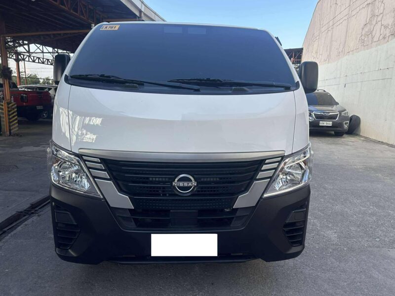2024 NISSAN URVAN 3TKM ONLY MANUAL TRANSMISSION