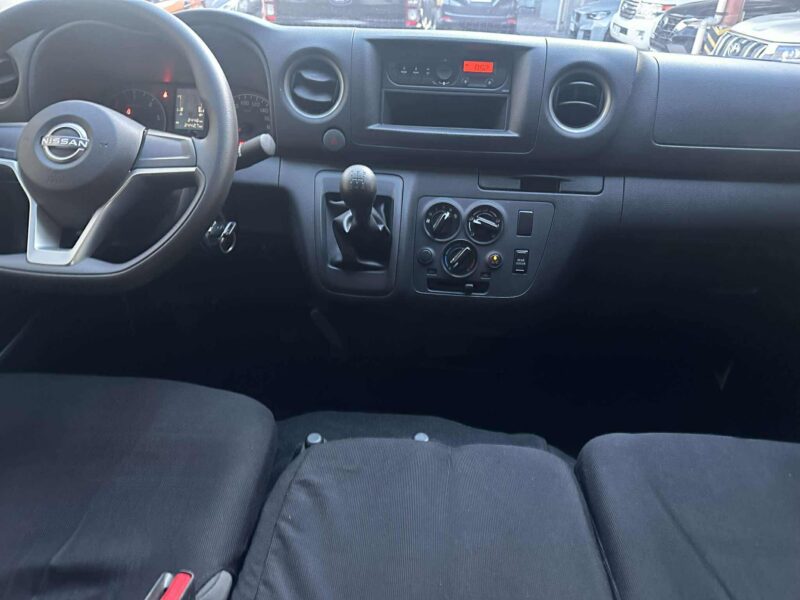 2024 NISSAN URVAN 3TKM ONLY MANUAL TRANSMISSION