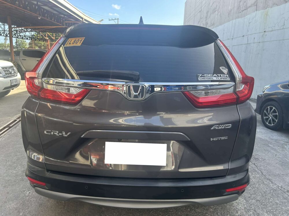 2018 HONDA CRV 1.6L SX AWD 4X2 AUTOMATIC TRANSMISSION