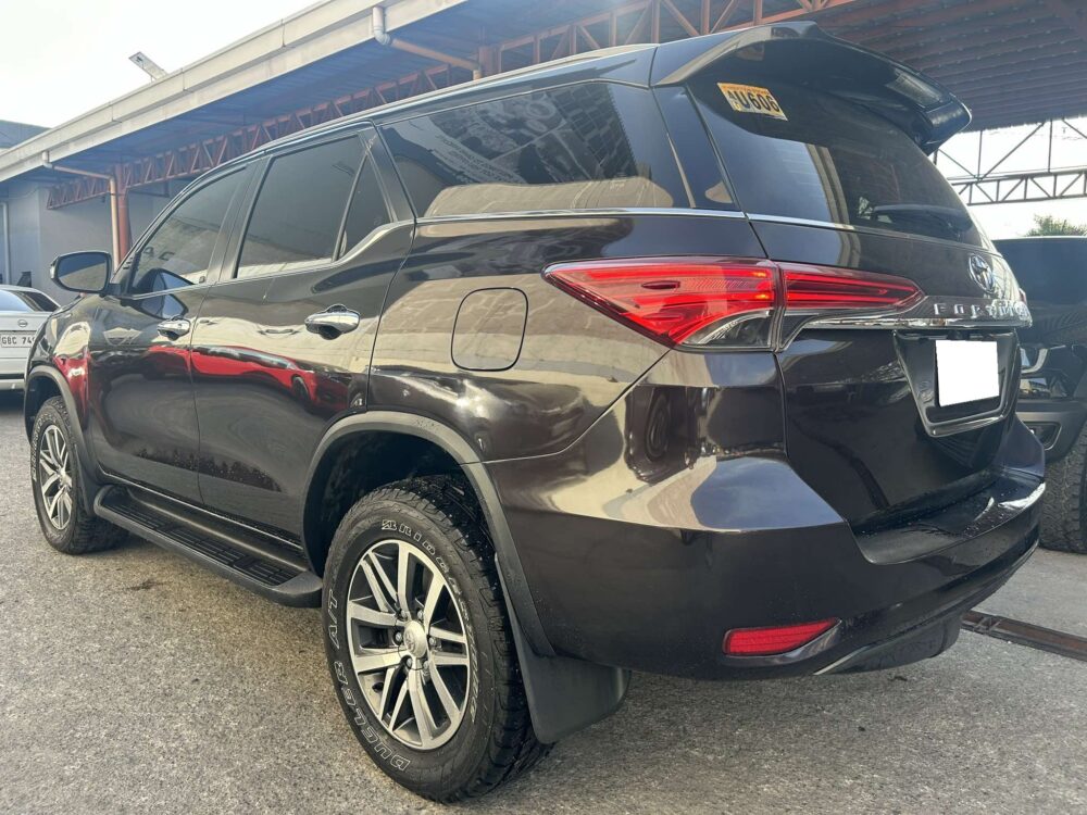 2017 TOYOTA FORTUNER 2.8L V 4x4 AUTOMATIC TRANSMISSION