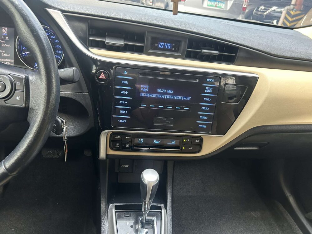 2017 TOYOTA ALTIS 1.6L G AUTOMATIC TRANSMISSION