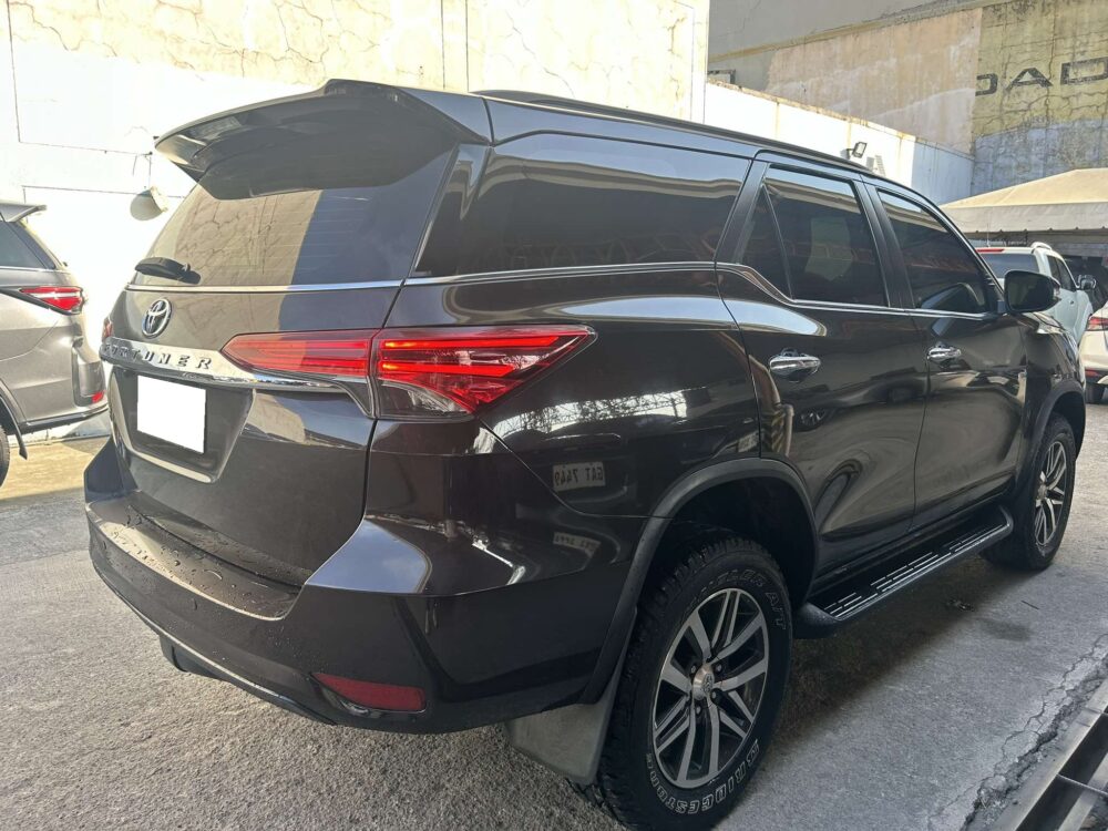 2017 TOYOTA FORTUNER 2.8L V 4x4 AUTOMATIC TRANSMISSION