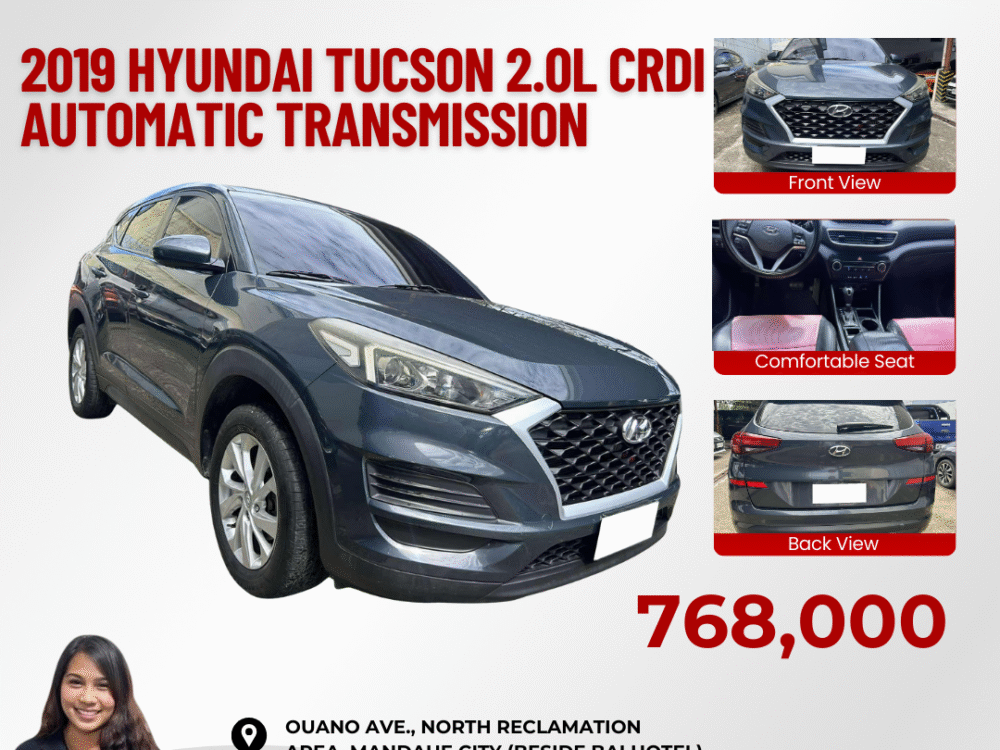 2019 HYUNDAI TUCSON 2.0L CRDI AUTOMATIC TRANSMISSION