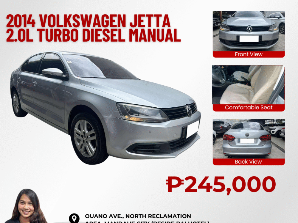 2014 VOLKSWAGEN JETTA2.0L TURBO DIESEL MANUAL TRANSMISSION