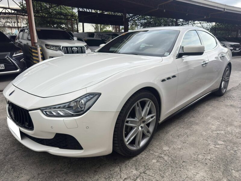 2014 Maserati Ghibli Diesel 8T km AUTOMATIC TRANSMISSION