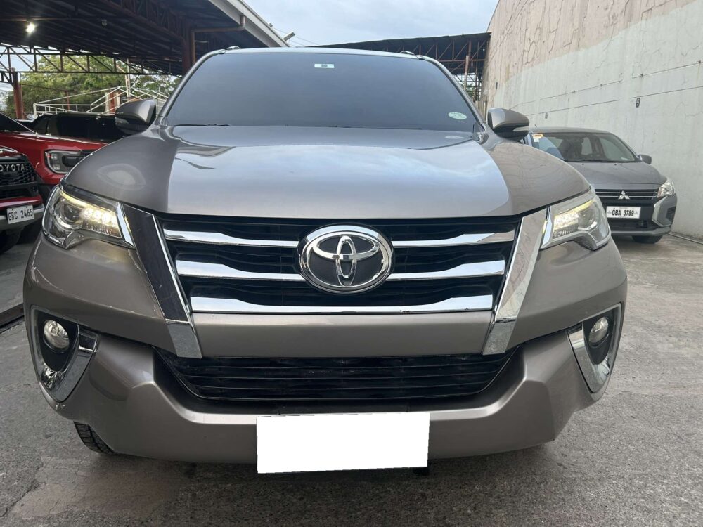 2017 TOYOTA FORTUNER V 2.4L 4x2 AUTOMATIC TRANSMISSION