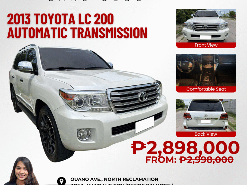 2013 TOYOTA LC 200 AUTOMATIC TRANSMISSION