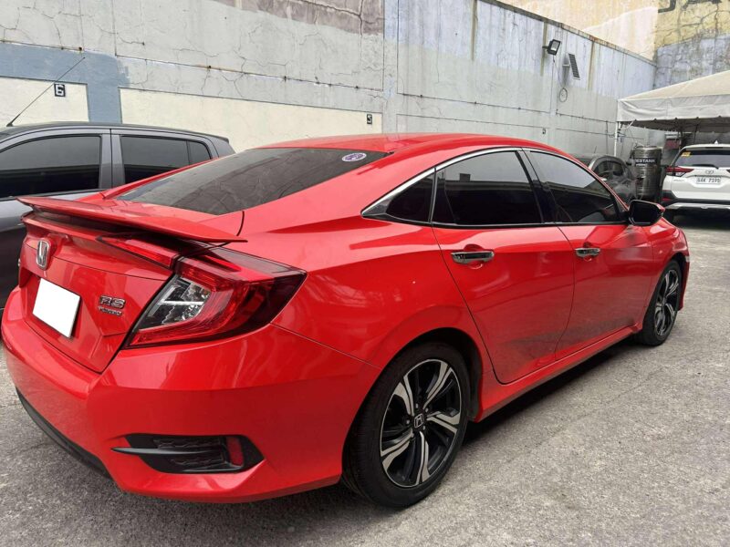 2017 HONDA CIVIC RS TURBO AUTOMATIC TRANSMISSION