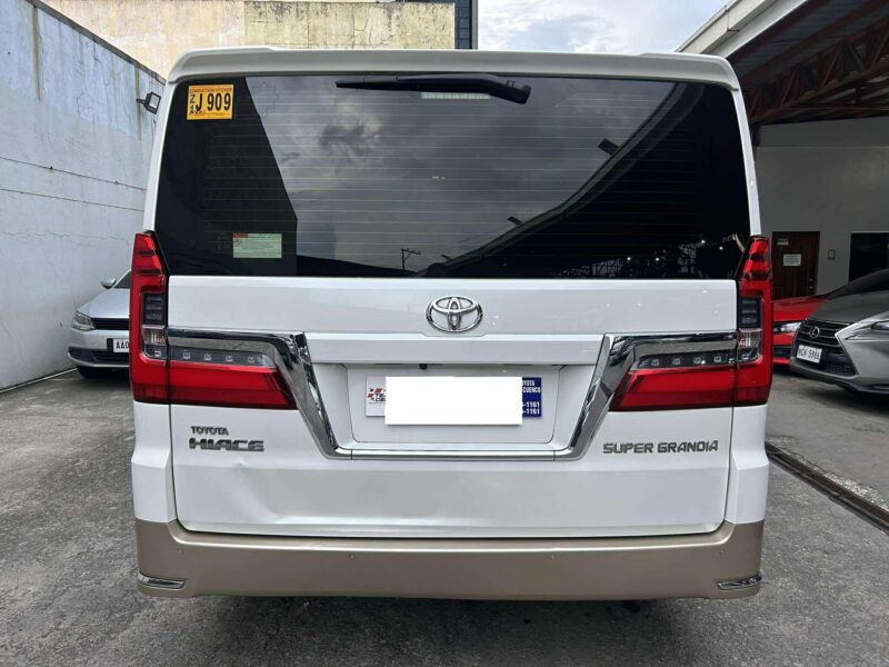 2023 TOYOTA HI ACE SUPER GRANDIA LEATHER 2.8L DIESEL AUTOMATIC TRANSMISSION