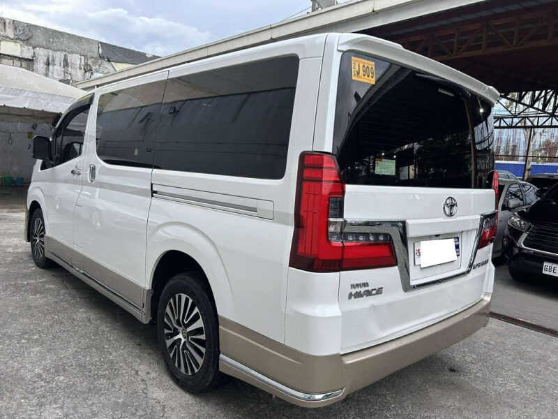 2023 TOYOTA HI ACE SUPER GRANDIA LEATHER 2.8L DIESEL AUTOMATIC TRANSMISSION