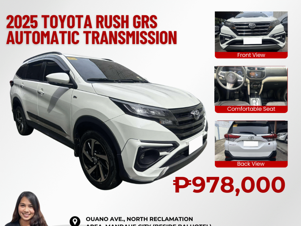 2025 TOYOTA RUSH GRS AUTOMATIC TRANSMISSION