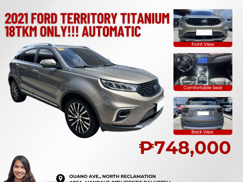2021 FORD TERRITORY TITANIUM 18TKM ONLY! AUTOMATIC TRANSMISSION